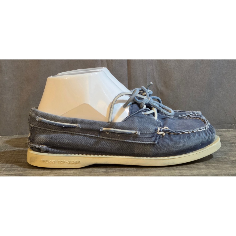 Sperry Top-Sider 2 Eye Boat Shoes Women's Size 6.5 Blue